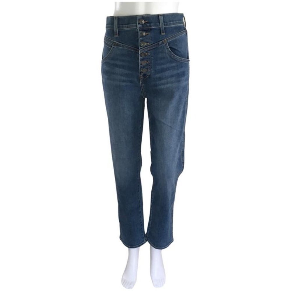Veronica Beard Women's Ryleigh Front Yoke Jeans Denim Sz 29